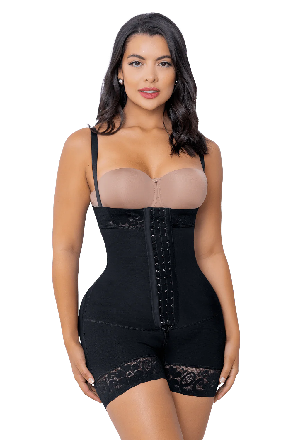 High Waisted Tummy Control Butt Lifter with Hooks