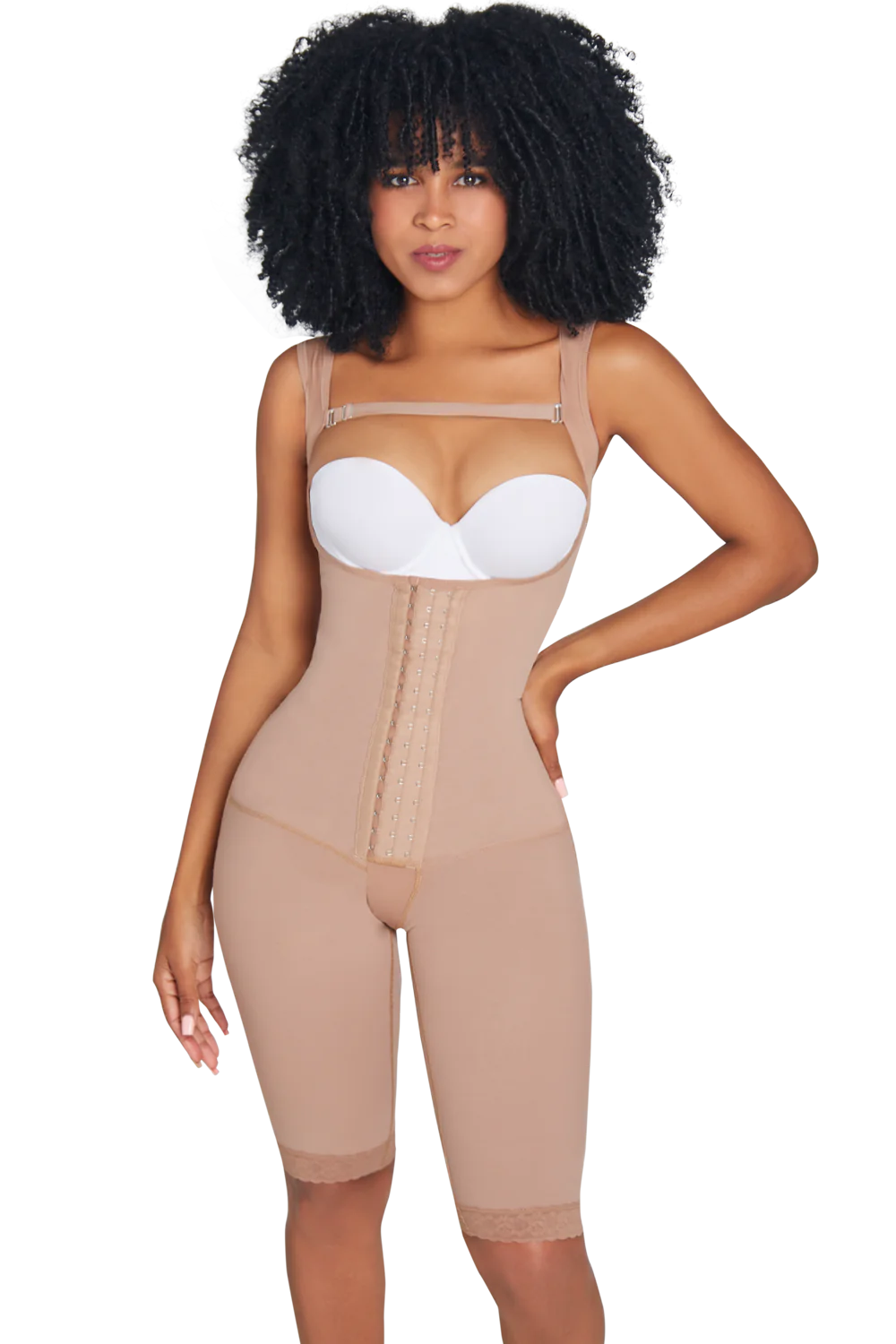 Long Bodyshaper With Wide Straps-3020